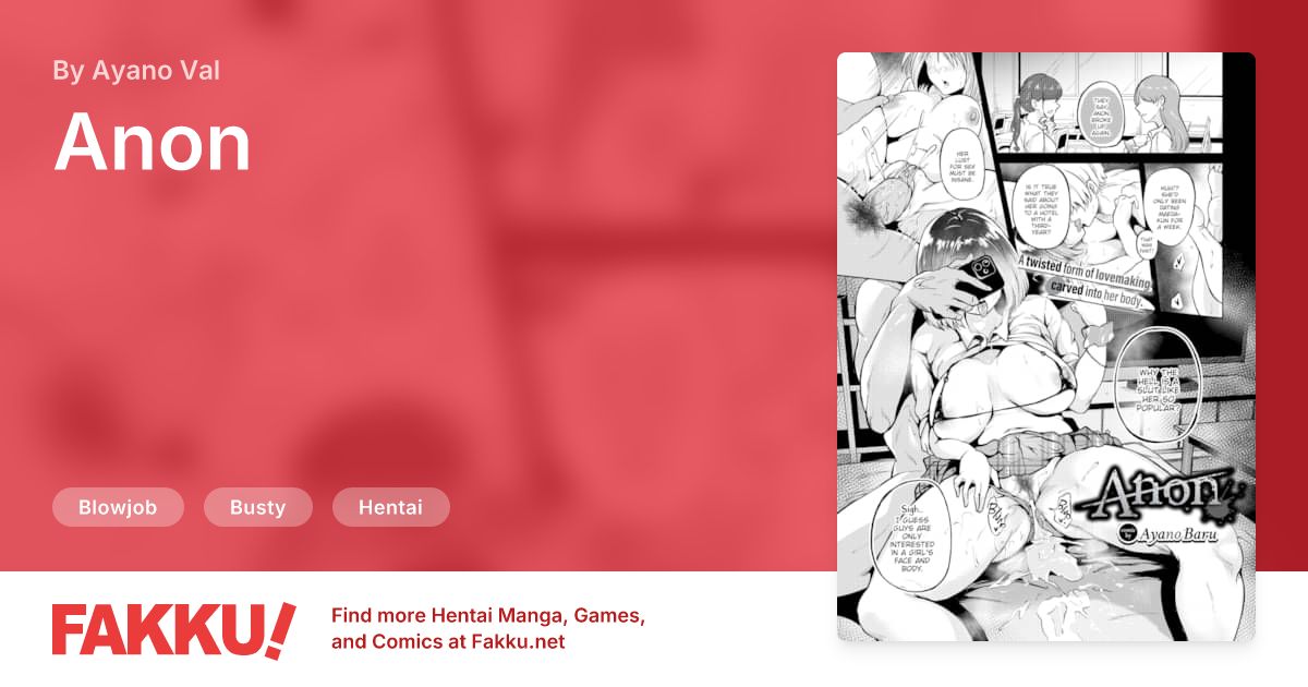 Anon Hentai by Ayano Val - FAKKU