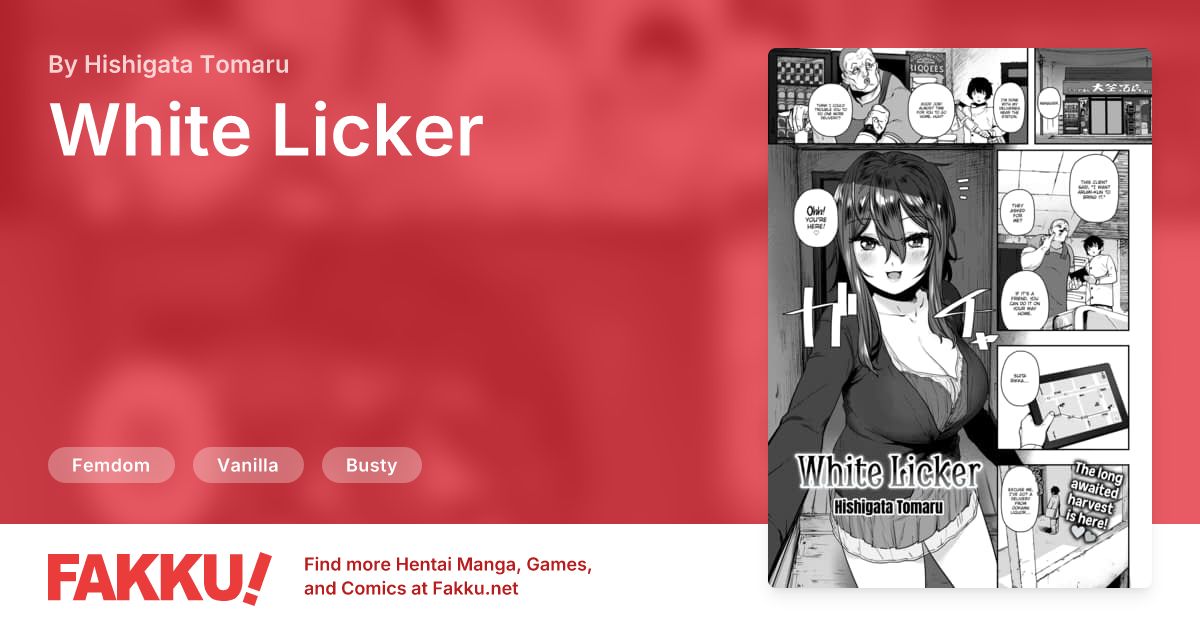 White Licker Hentai by Hishigata Tomaru - FAKKU