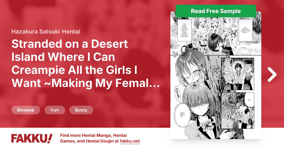 Stranded on a Desert Island Where I Can Creampie All the Girls I Want ~Making My Female Classmates Into My Harem~ Ch.23 Hentai by Hazakura Satsuki - FAKKU