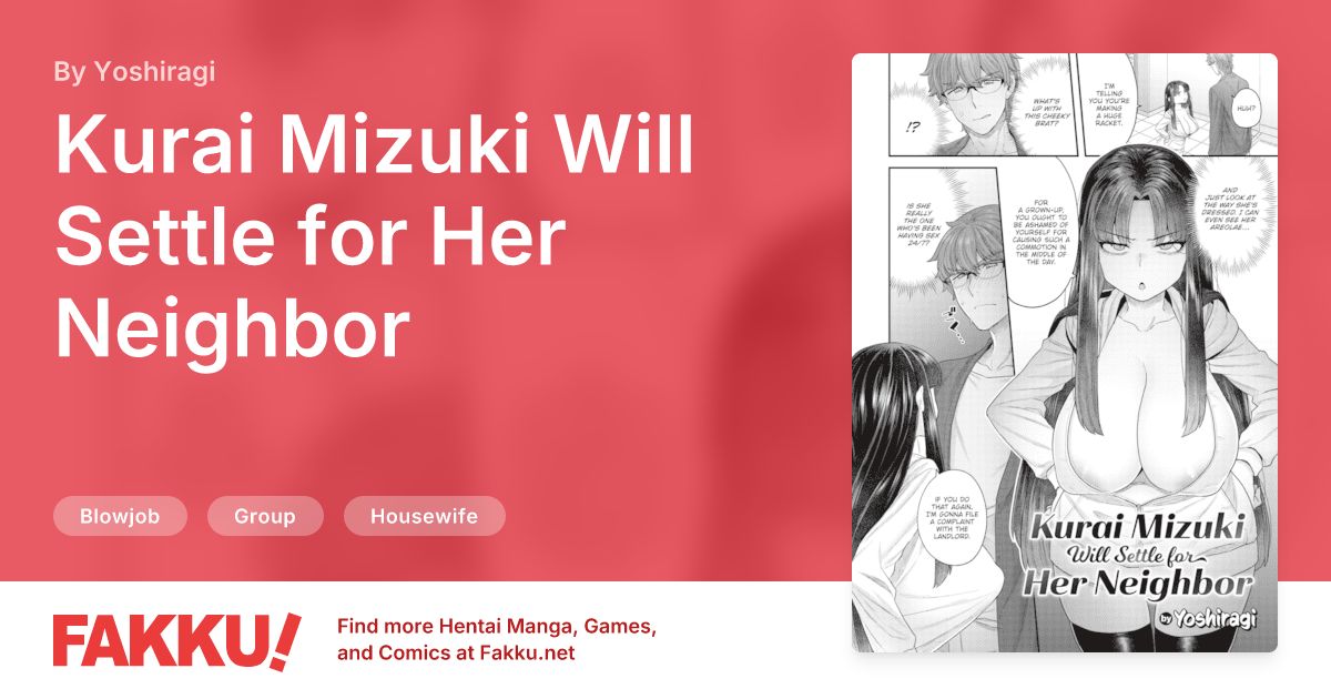 Kurai Mizuki Will Settle for Her Neighbor Hentai by Yoshiragi - FAKKU