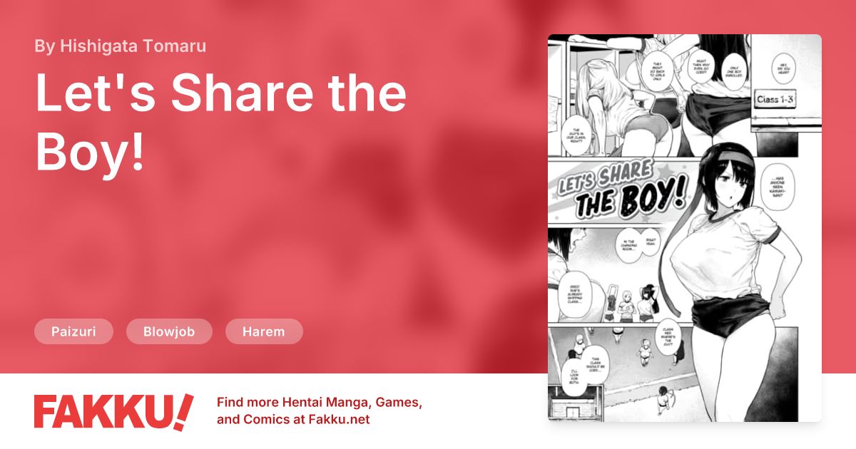 Let's Share the Boy! Hentai by Hishigata Tomaru - FAKKU