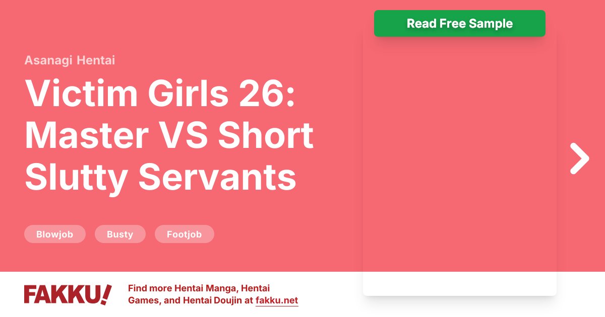  Victim Girls 26: Master VS Short Slutty Servants Hentai by Asanagi - FAKKU