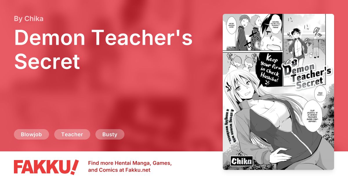 Demon Teacher's Secret Hentai by Chika - FAKKU