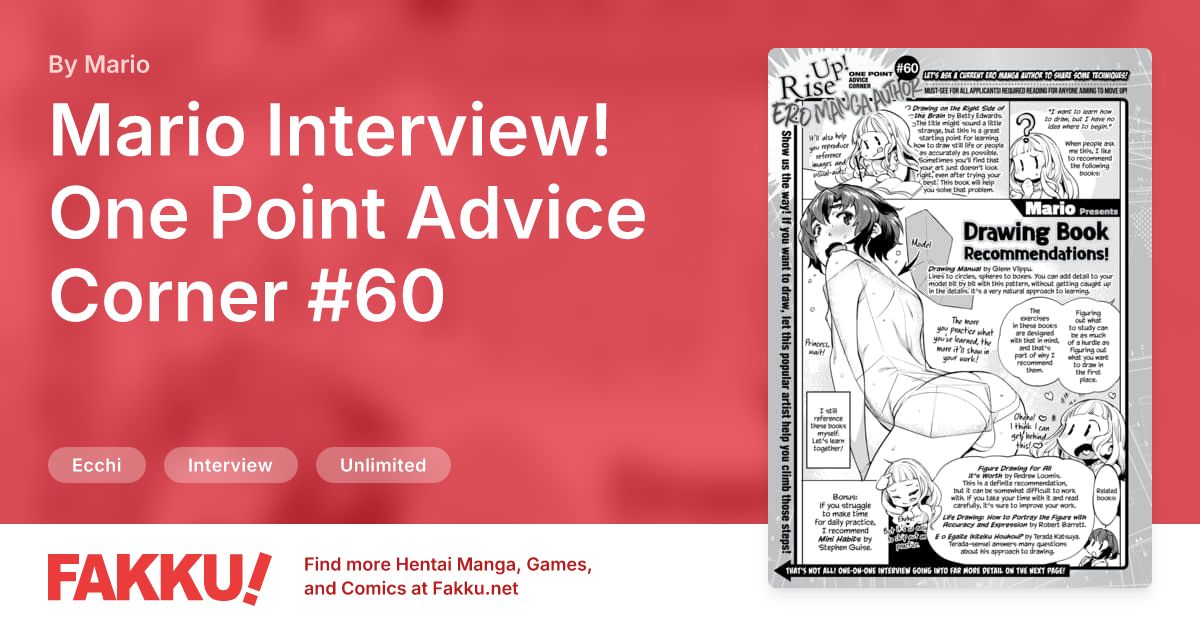 Mario Interview! One Point Advice Corner #60 Hentai by Mario - FAKKU