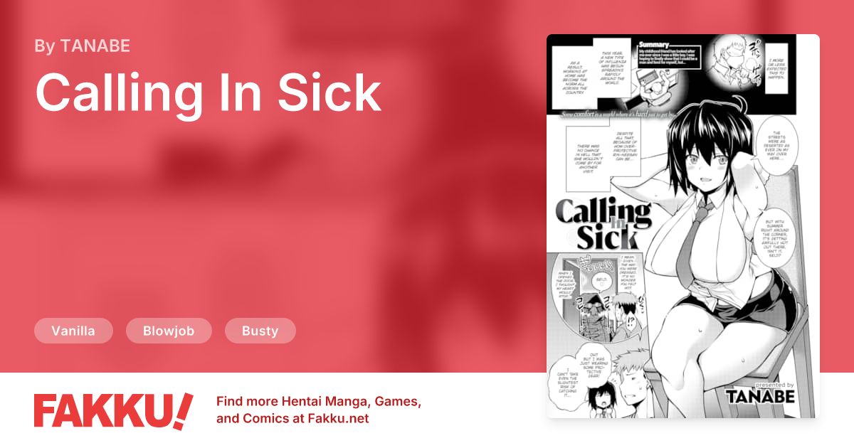 Calling In Sick Hentai by TANABE - FAKKU