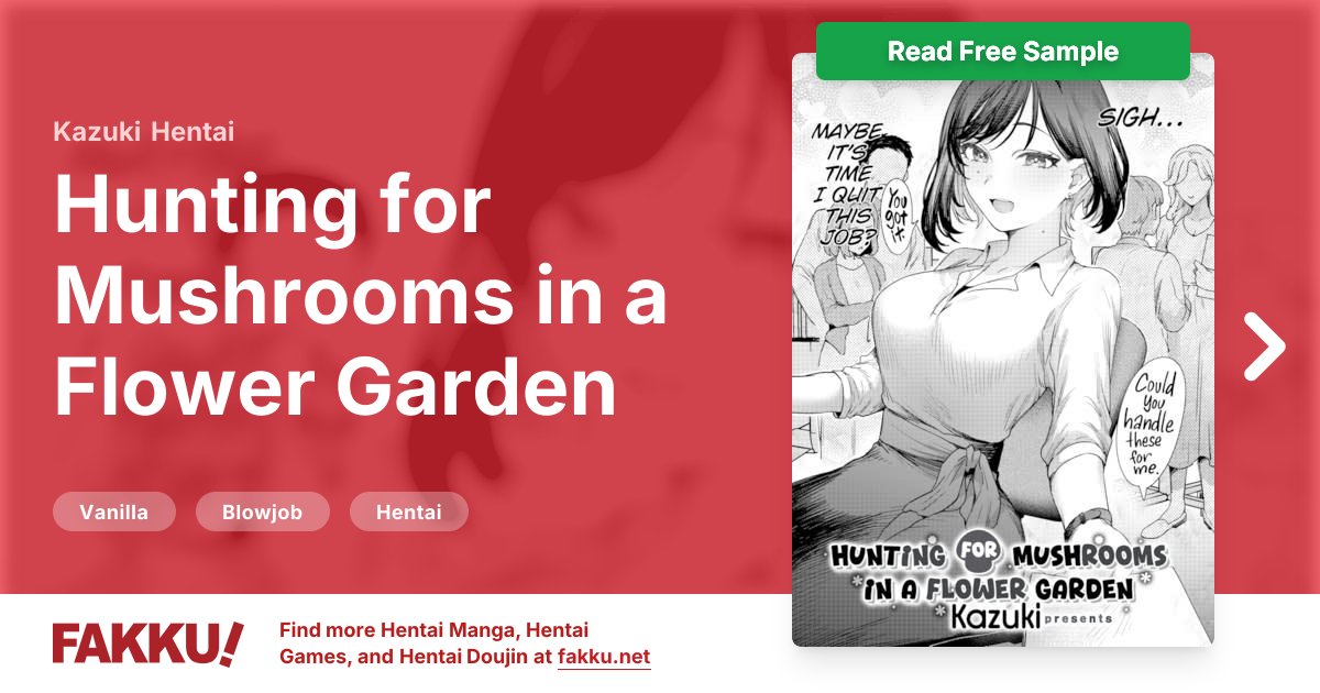  Hunting for Mushrooms in a Flower Garden Hentai by Kazuki - FAKKU
