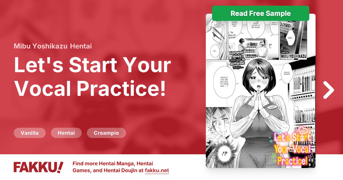  Let's Start Your Vocal Practice! Hentai by Mibu Yoshikazu - FAKKU