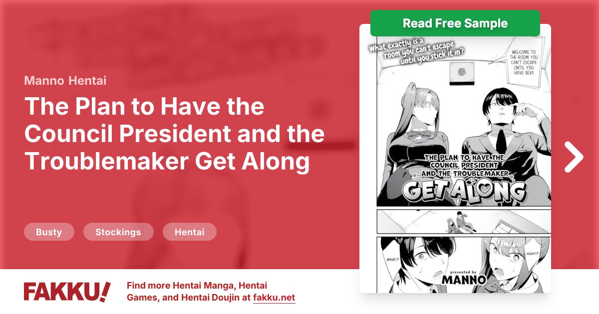  The Plan to Have the Council President and the Troublemaker Get Along Hentai by Manno - FAKKU