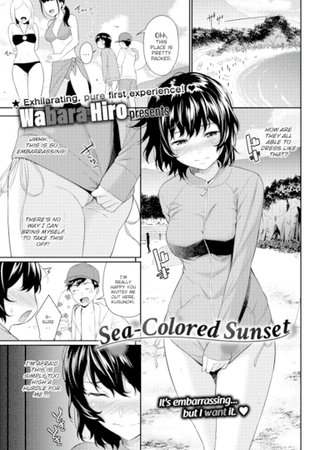 Sea-Colored Sunset Hentai Cover Image