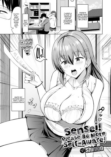 Sensei! Please Be More Self-Aware!