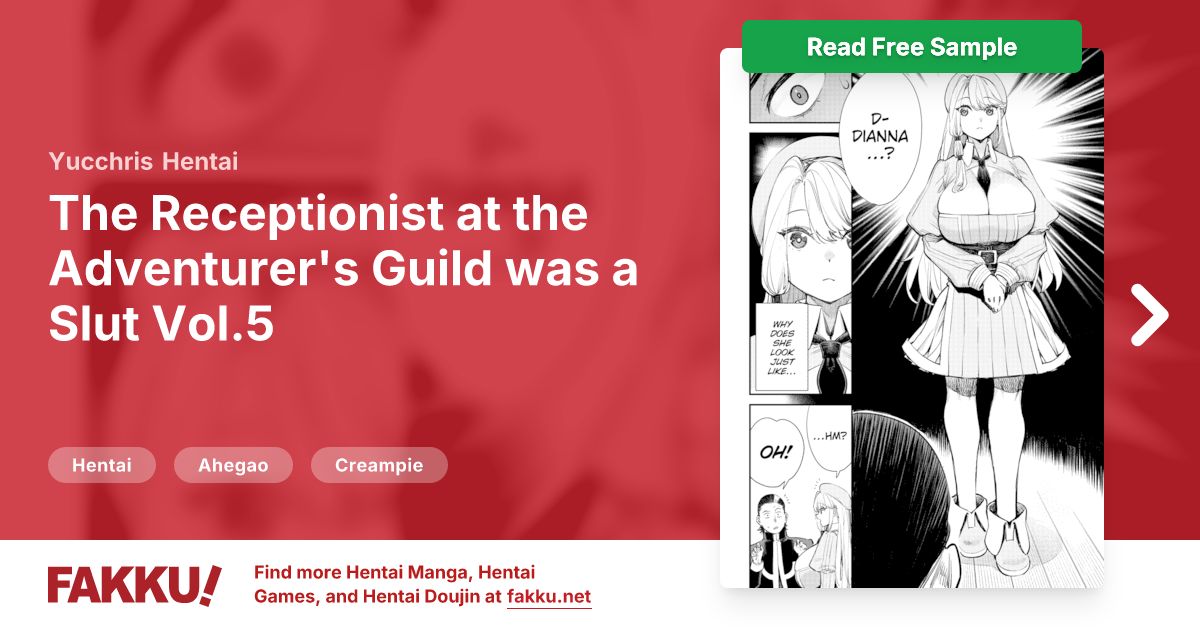 The Receptionist at the Adventurer's Guild was a Slut Vol.5 Hentai by Yucchris - FAKKU