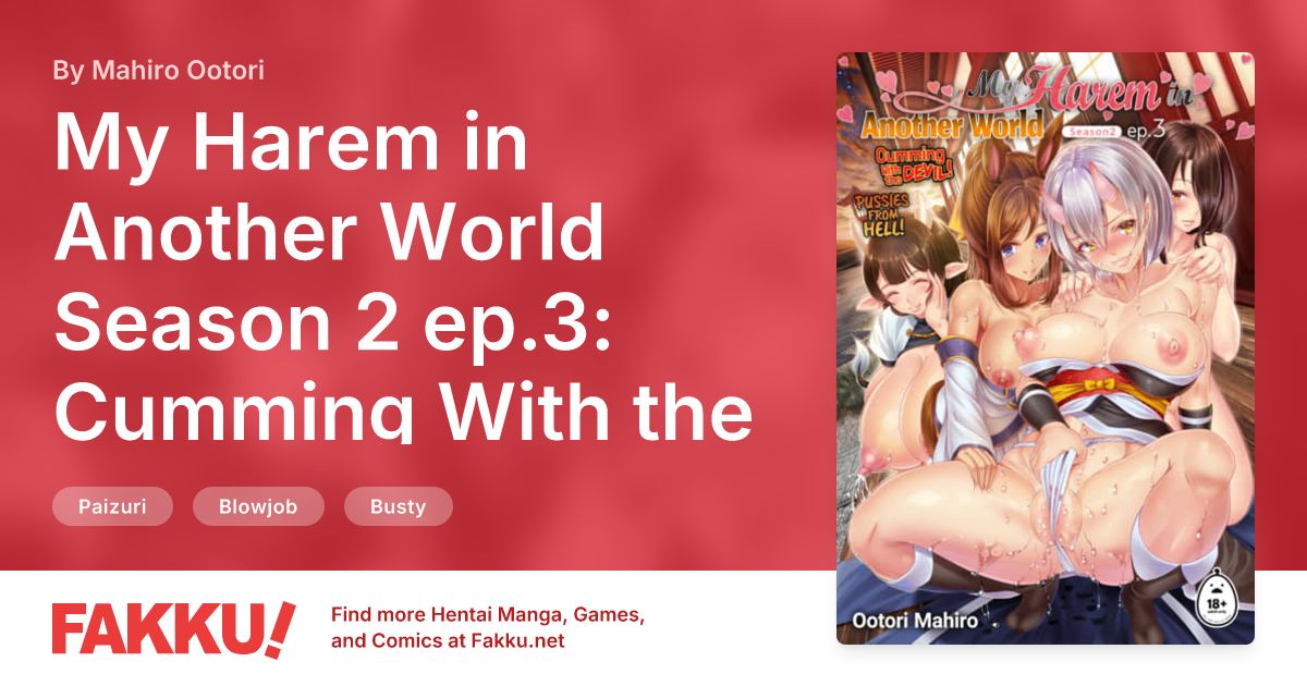 My Harem in Another World Season 2 ep.3: Cumming With the Devil! - Pussies from Hell! Hentai by Mahiro Ootori - FAKKU