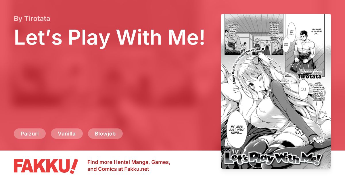 Let’s Play With Me! Hentai by Tirotata - FAKKU