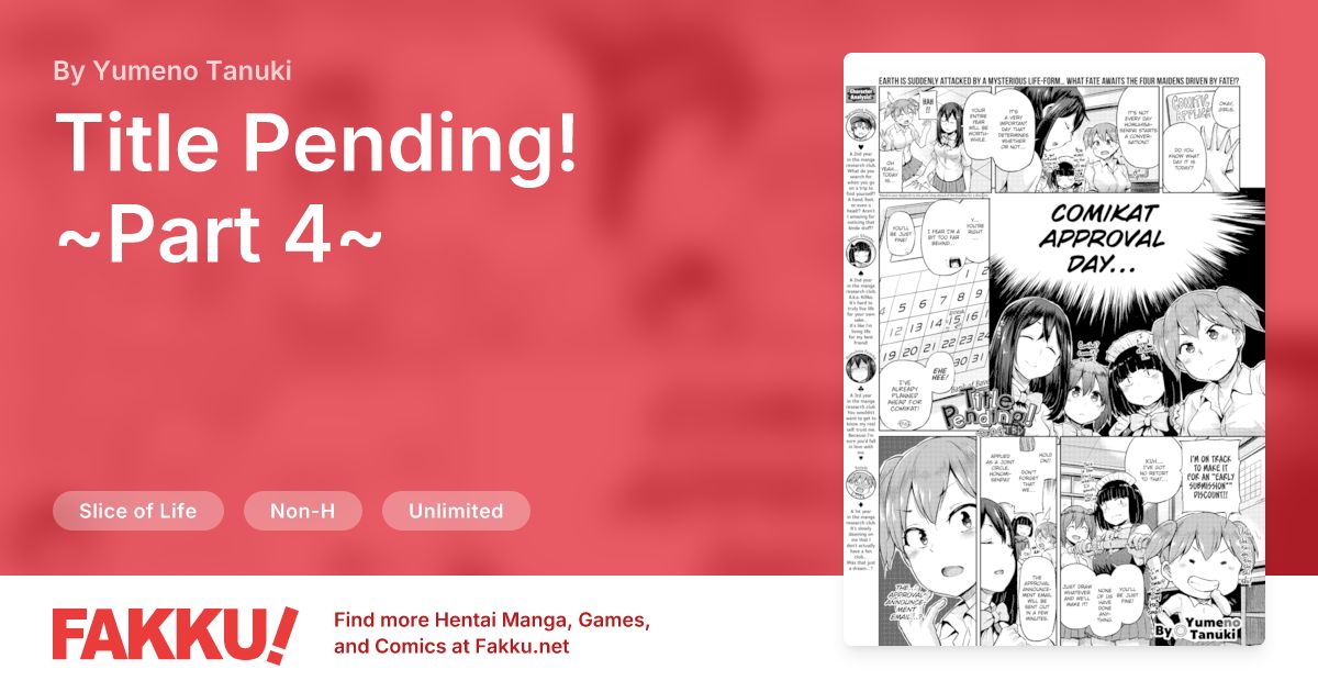 Title Pending! ~Part 4~ Hentai by Yumeno Tanuki - FAKKU