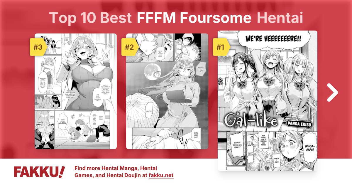 Top 10 Best FFFM Foursome Hentai
