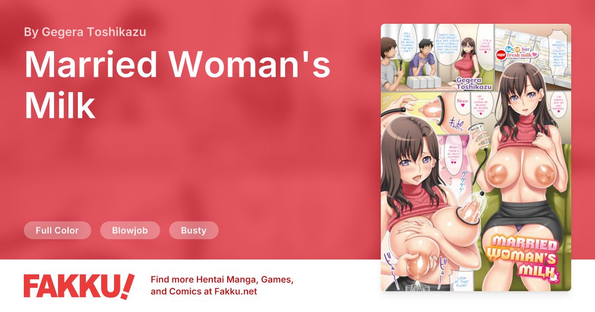 Married Woman's Milk Hentai by Gegera Toshikazu - FAKKU