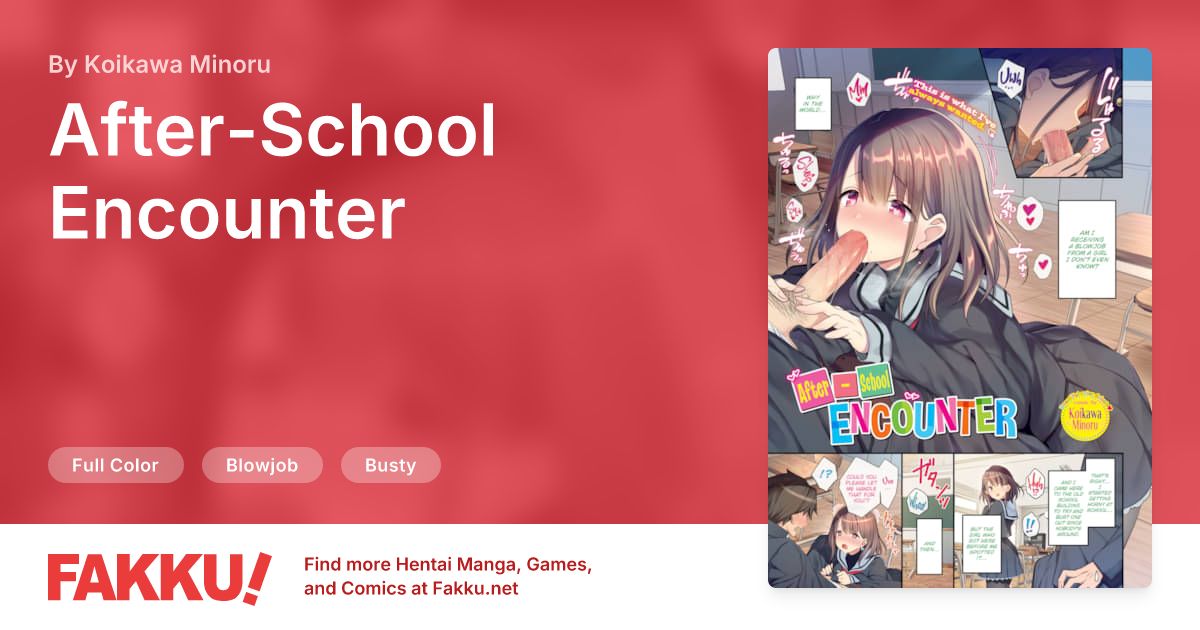  After-School Encounter Hentai by Koikawa Minoru - FAKKU