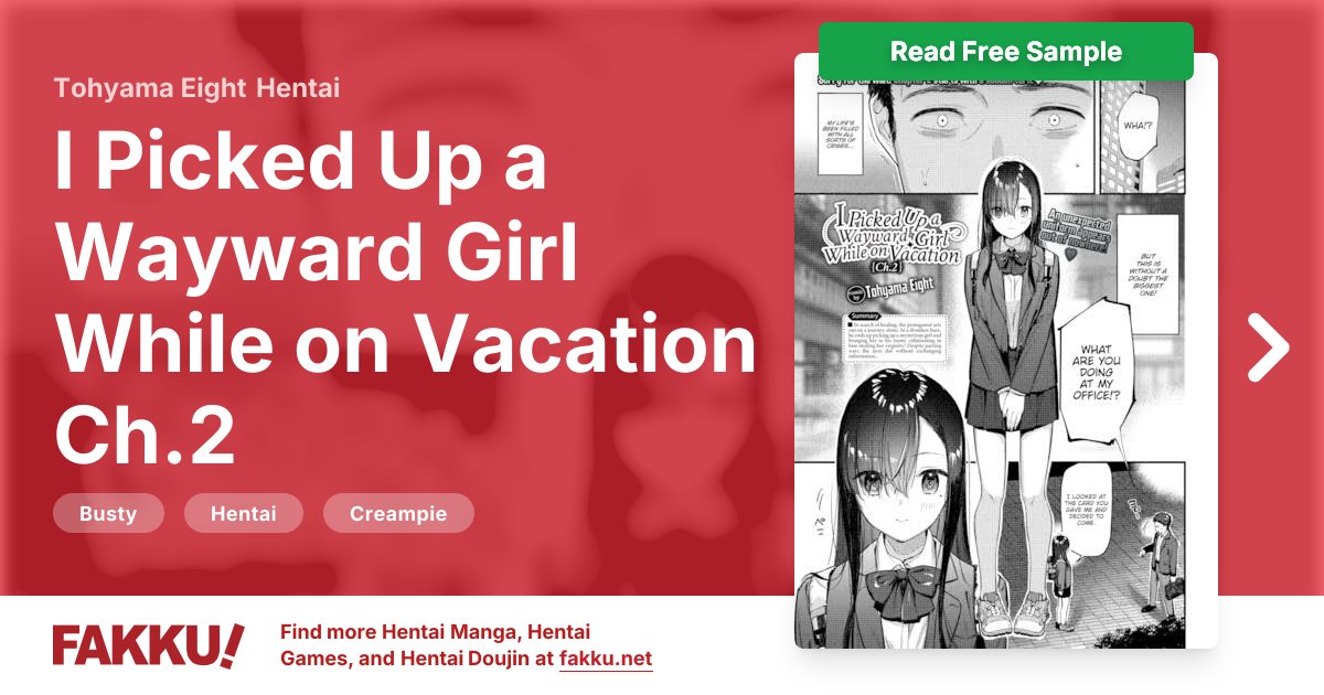  I Picked Up a Wayward Girl While on Vacation Ch.2 Hentai by Tohyama Eight - FAKKU