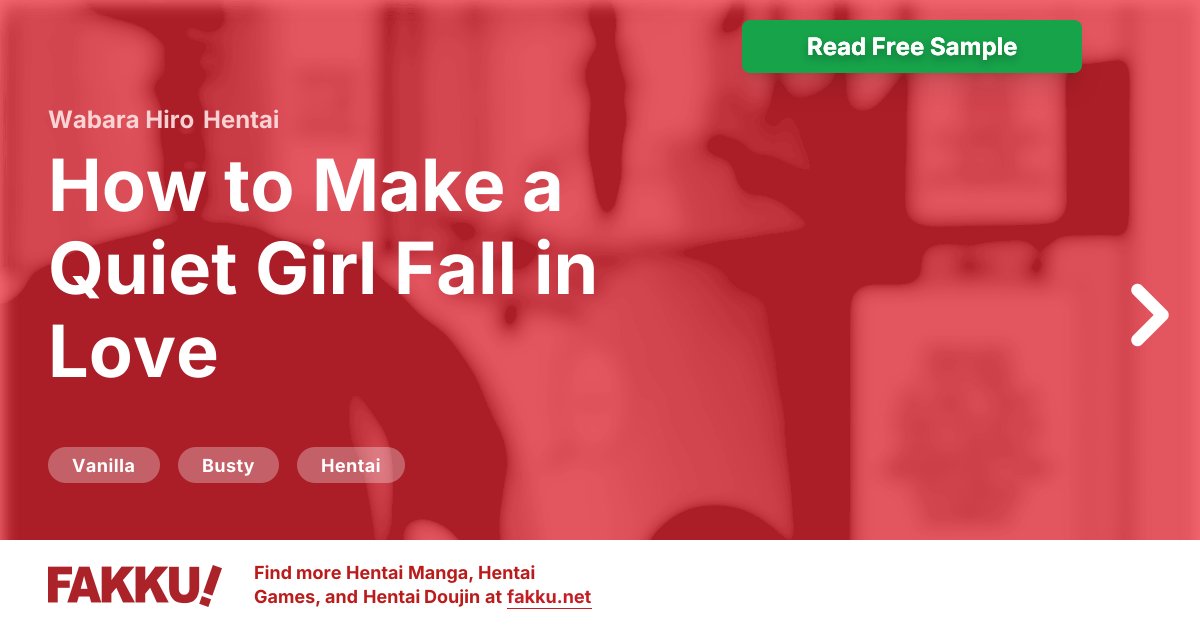  How to Make a Quiet Girl Fall in Love Hentai by Wabara Hiro - FAKKU