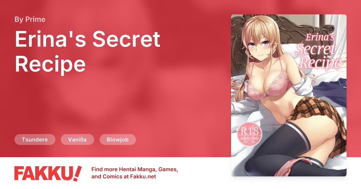 Erina's Secret Recipe Hentai by Prime - FAKKU