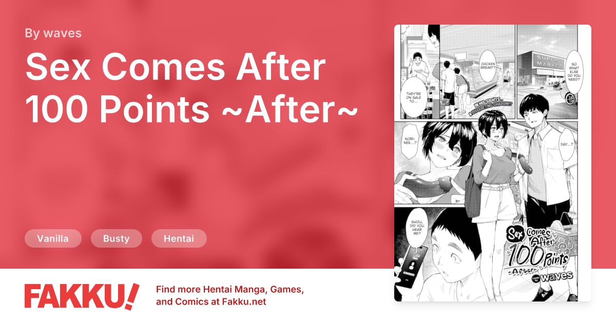 Sex Comes After 100 Points ~After~ Hentai by waves - FAKKU
