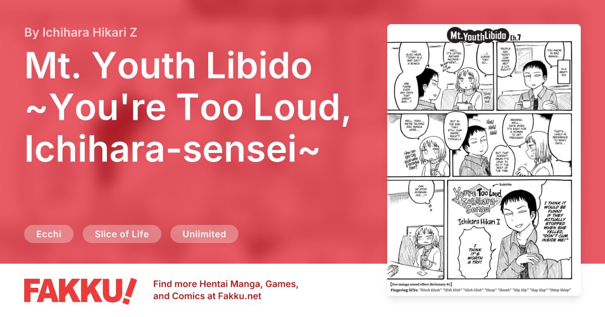 Mt. Youth Libido ~You're Too Loud, Ichihara-sensei~ Hentai by Ichihara Hikari Z - FAKKU
