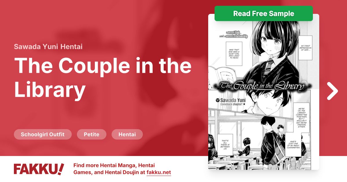 The Couple in the Library Hentai by Sawada Yuni - FAKKU