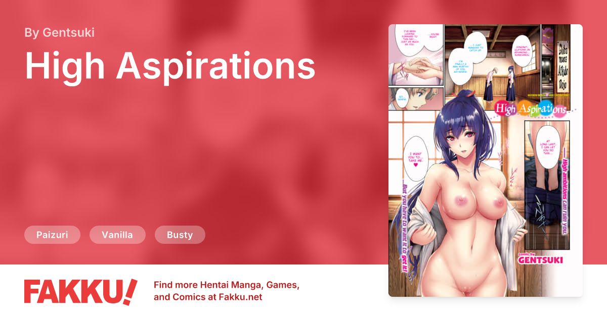  High Aspirations Hentai by Gentsuki - FAKKU