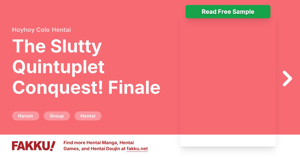  The Slutty Quintuplet Conquest! Finale Hentai by Hoyhoy Colo - FAKKU