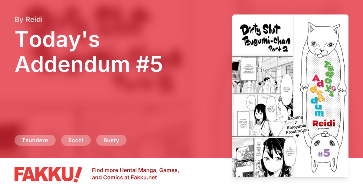 Today's Addendum #5 Hentai by Reidi - FAKKU