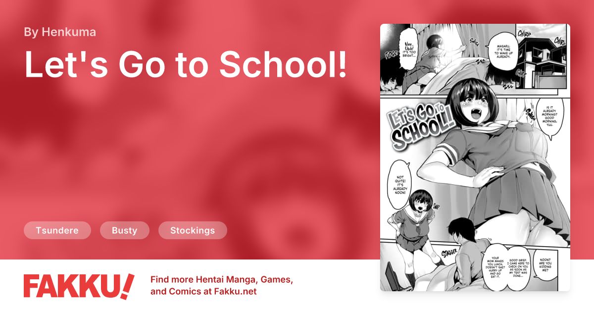 Let's Go to School! Hentai by Henkuma - FAKKU