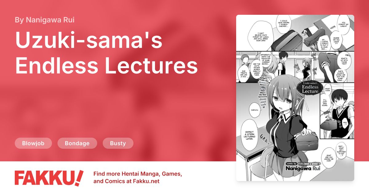 Uzuki-sama's Endless Lectures Hentai by Nanigawa Rui - FAKKU