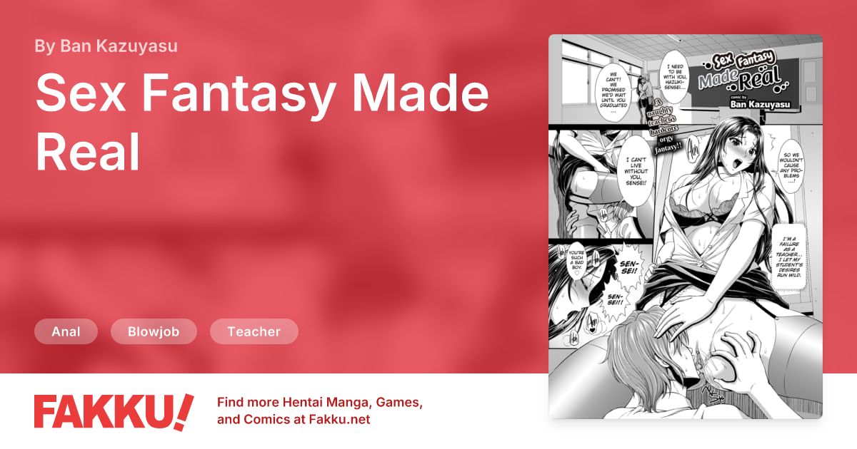 Sex Fantasy Made Real Hentai by Ban Kazuyasu - FAKKU