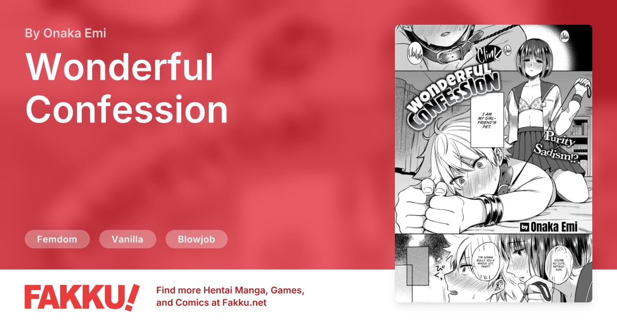 Wonderful Confession Hentai by Onaka Emi - FAKKU