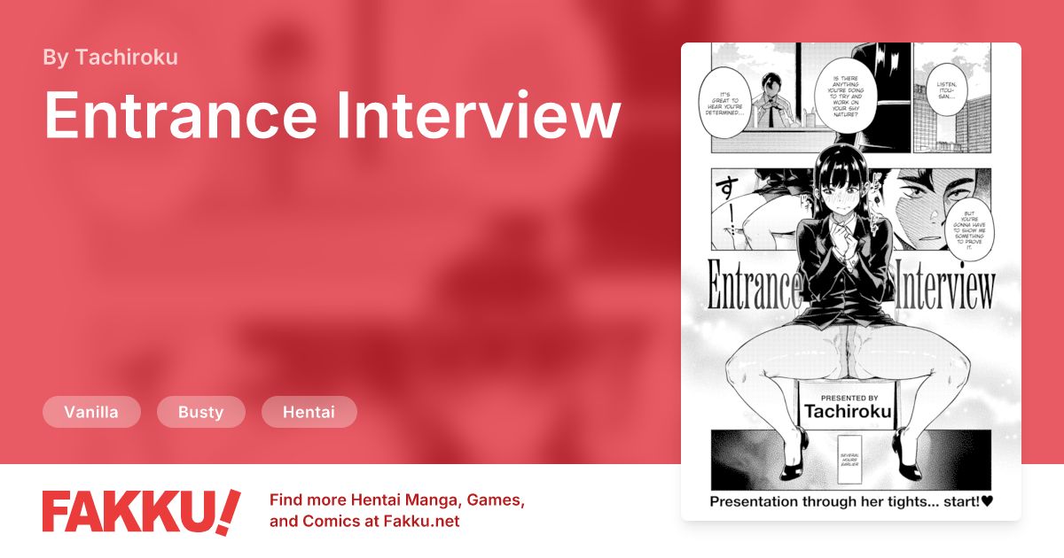 Entrance Interview Hentai by Tachiroku - FAKKU