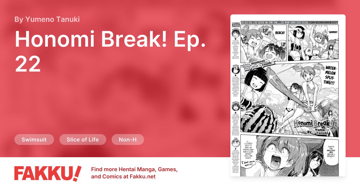 Honomi Break! Ep. 22 Hentai by Yumeno Tanuki - FAKKU