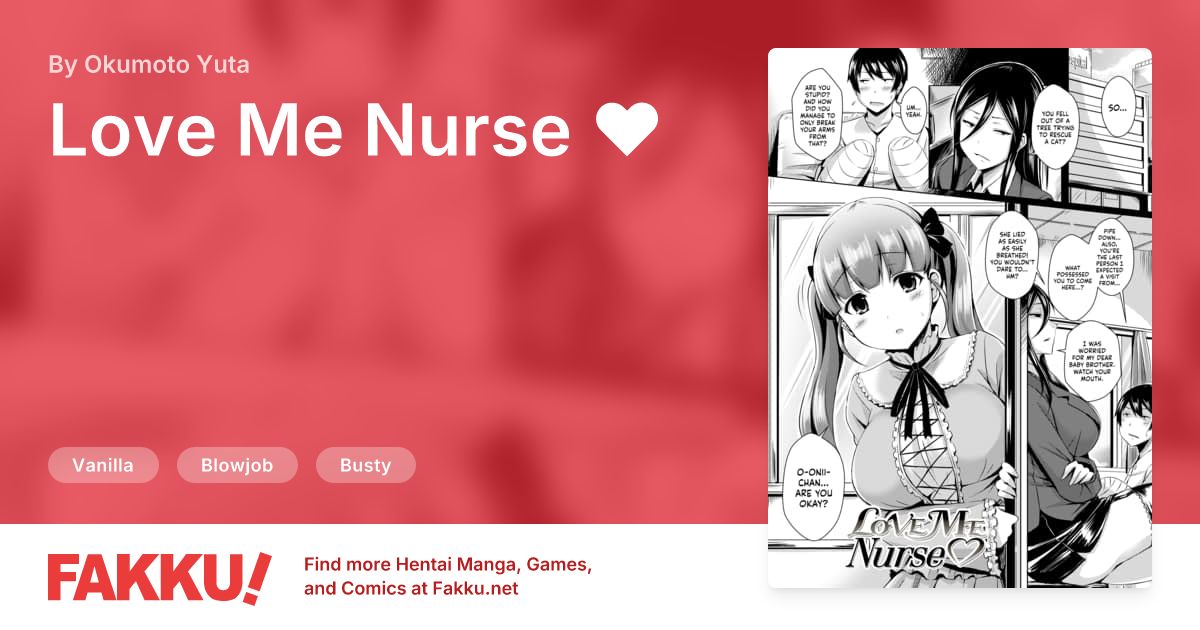  Love Me Nurse ❤ Hentai by Okumoto Yuta - FAKKU