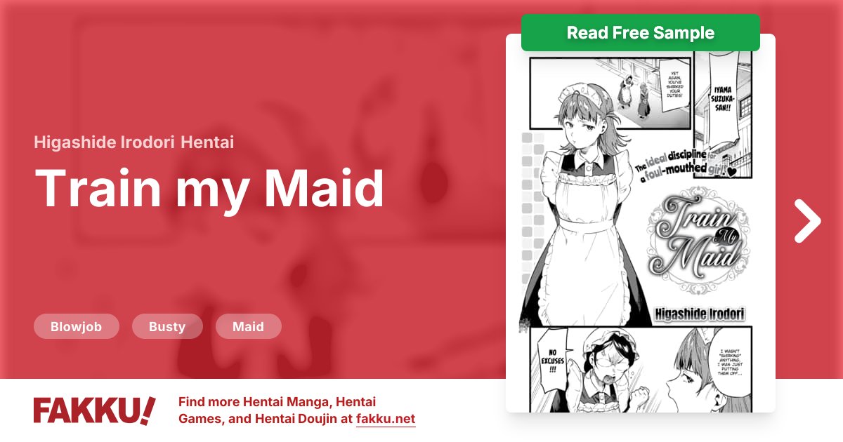  Train my Maid Hentai by Higashide Irodori - FAKKU