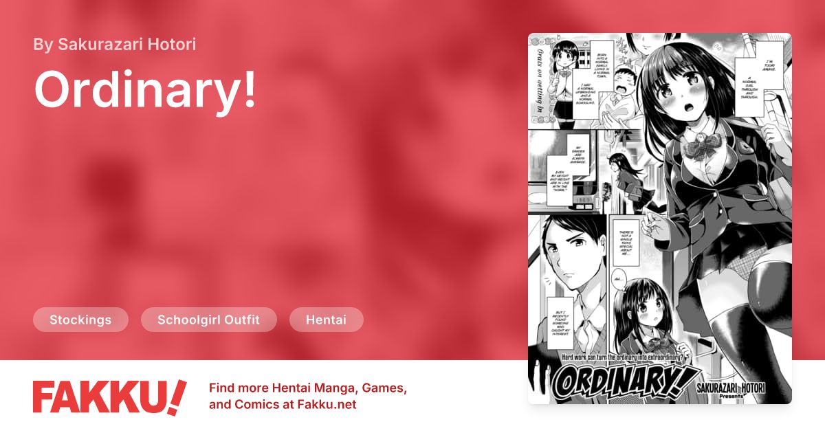 Ordinary! Hentai by Sakurazari Hotori - FAKKU