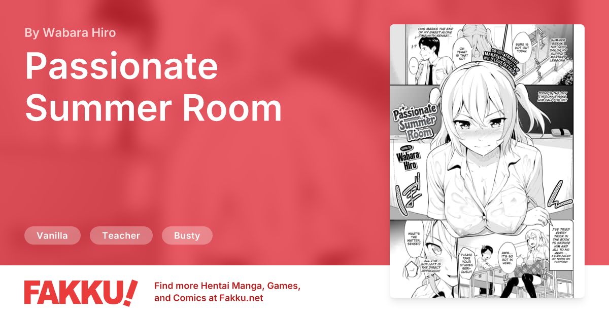 Passionate Summer Room Hentai by Wabara Hiro - FAKKU