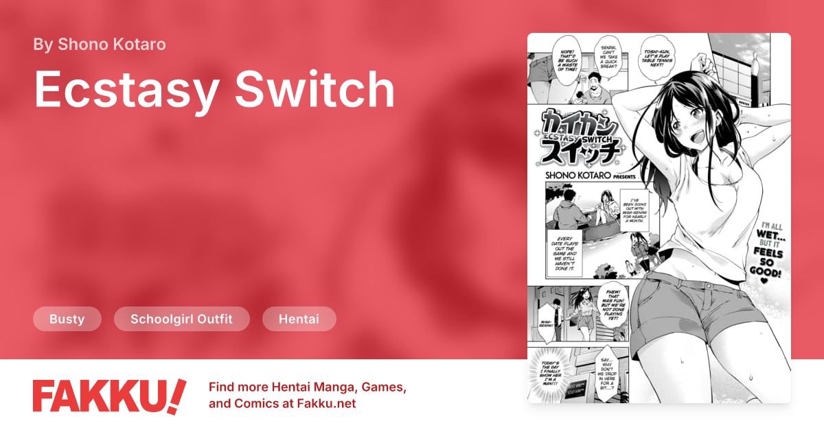 Ecstasy Switch Hentai by Shono Kotaro - FAKKU