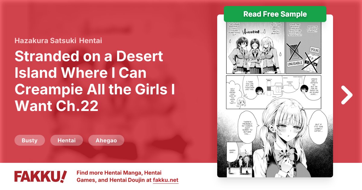  Stranded on a Desert Island Where I Can Creampie All the Girls I Want Ch.22 Hentai by Hazakura Satsuki - FAKKU