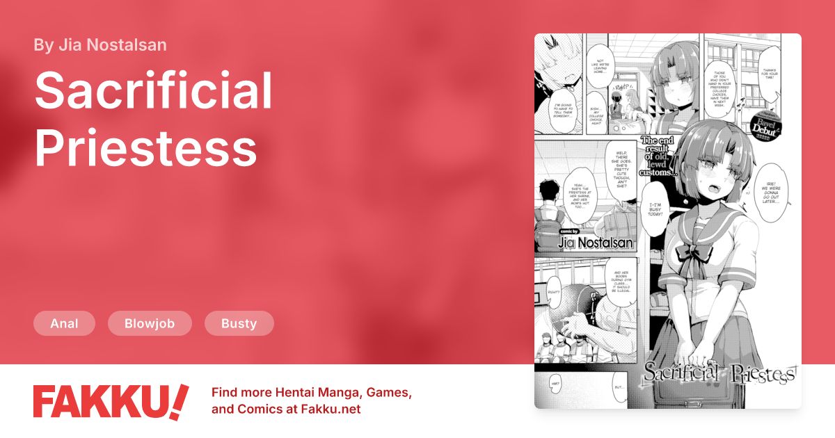 Sacrificial Priestess Hentai by Jia Nostalsan - FAKKU