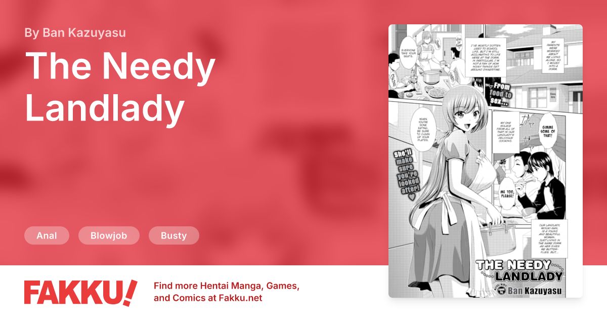 The Needy Landlady Hentai by Ban Kazuyasu - FAKKU