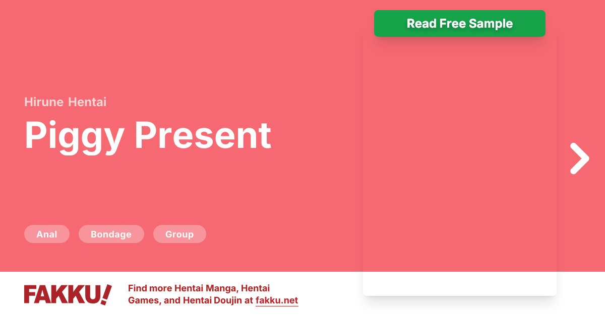  Piggy Present Hentai by Hirune - FAKKU