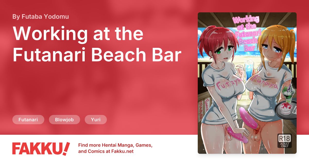 Working at the Futanari Beach Bar Hentai by Futaba Yodomu - FAKKU