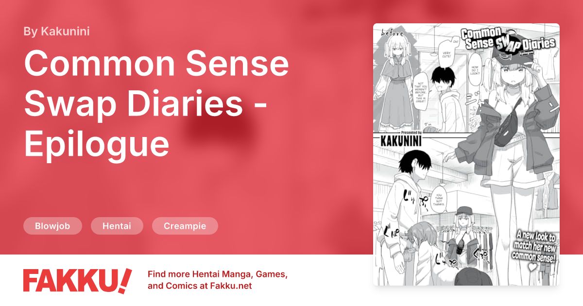 Common Sense Swap Diaries - Epilogue Hentai by Kakunini - FAKKU