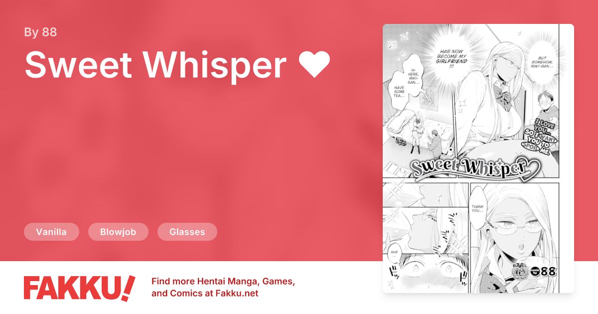 Sweet Whisper ❤ Hentai by 88 - FAKKU