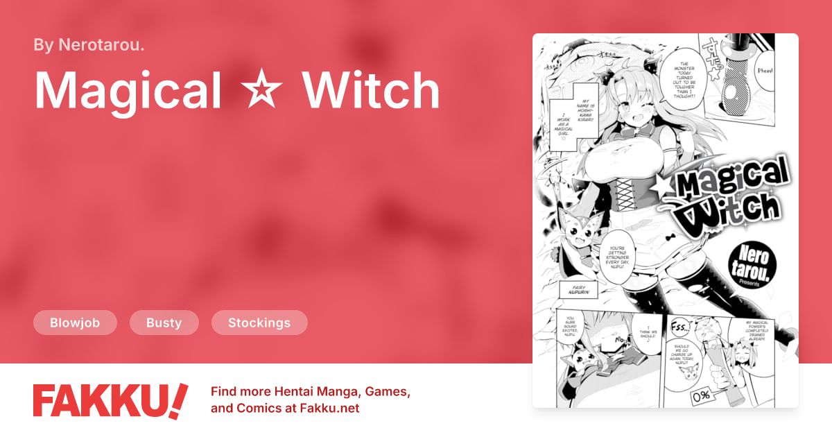Magical ☆ Witch Hentai by Nerotarou. - FAKKU