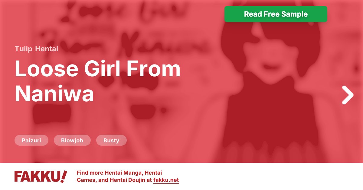  Loose Girl From Naniwa Hentai by Tulip - FAKKU
